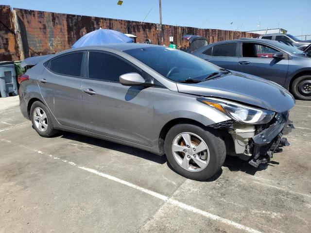 5NPDH4AE9EH511678 - 2014 HYUNDAI ELANTRA SE GRAY photo 4