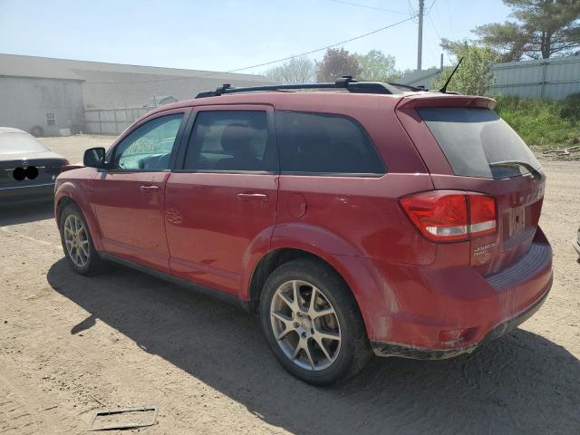 3C4PDDEG7CT396922 - 2012 DODGE JOURNEY R/T RED photo 2