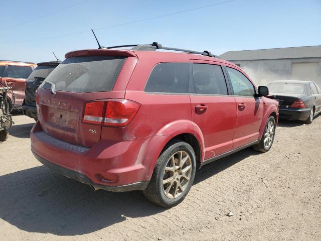 3C4PDDEG7CT396922 - 2012 DODGE JOURNEY R/T RED photo 3