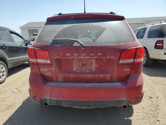 3C4PDDEG7CT396922 - 2012 DODGE JOURNEY R/T RED photo 6