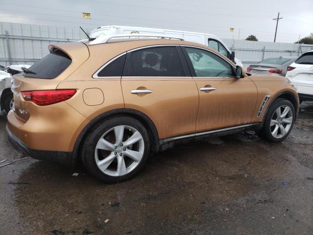 JNRBS18W09M200836 - 2009 INFINITI FX50 ORANGE photo 3