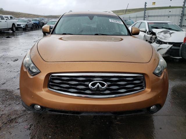 JNRBS18W09M200836 - 2009 INFINITI FX50 ORANGE photo 5