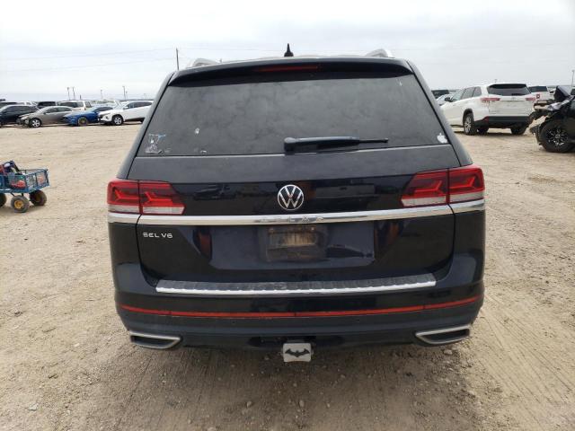 1V2ER2CA2MC568457 - 2021 VOLKSWAGEN ATLAS SEL BLACK photo 6