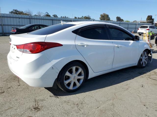 5NPDH4AE7DH227898 - 2013 HYUNDAI ELANTRA GLS WHITE photo 3