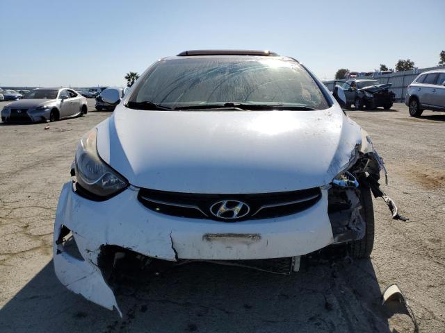 5NPDH4AE7DH227898 - 2013 HYUNDAI ELANTRA GLS WHITE photo 5