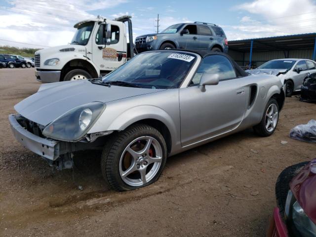 JTDFR320210039124 - 2001 TOYOTA MR2 SPYDER SILVER photo 1