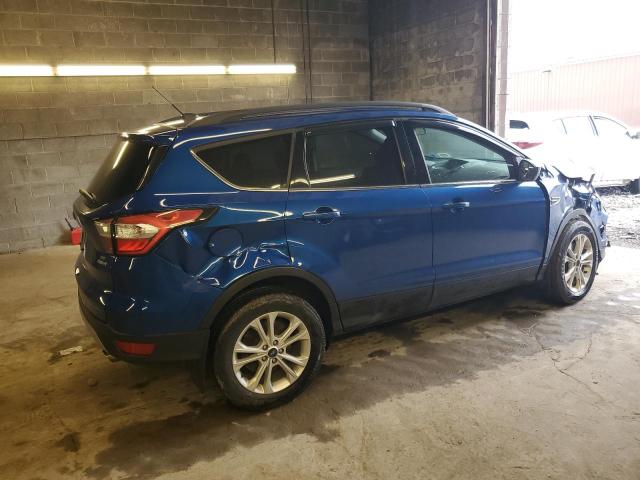 1FMCU9GD5JUB94058 - 2018 FORD ESCAPE SE BLUE photo 3