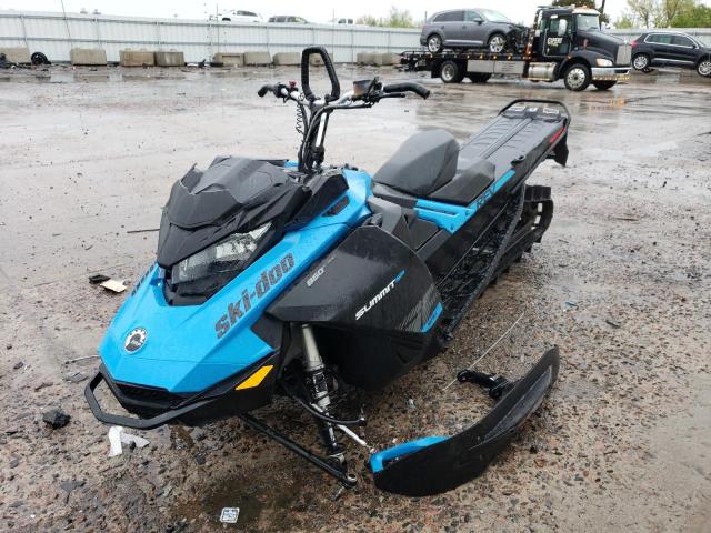 2BPSCFKH5KV000064 - 2019 BMBR SNOWMOBILE BLUE photo 2