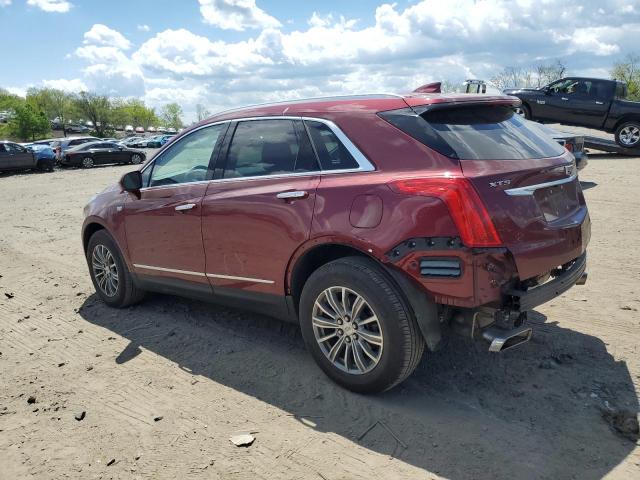 1GYKNBRSXHZ120545 - 2017 CADILLAC XT5 LUXURY RED photo 2