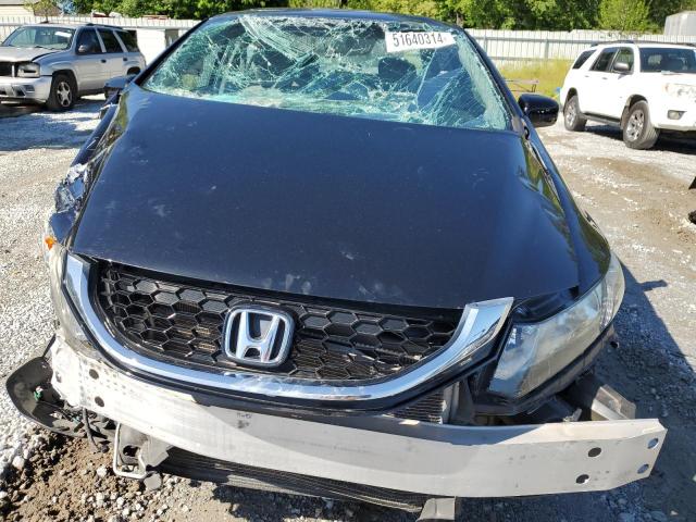 2HGFB2F91EH523974 - 2014 HONDA CIVIC EXL BLACK photo 5