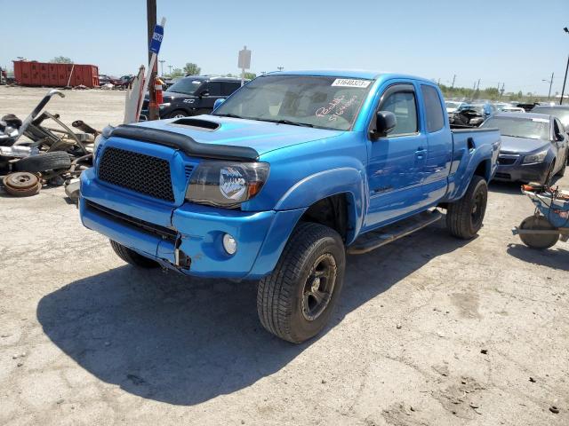 5TEUU42N36Z212910 - 2006 TOYOTA TACOMA ACCESS CAB BLUE photo 1