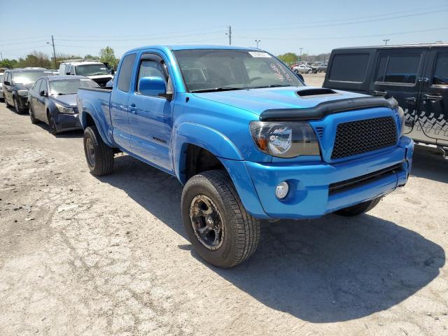 5TEUU42N36Z212910 - 2006 TOYOTA TACOMA ACCESS CAB BLUE photo 4