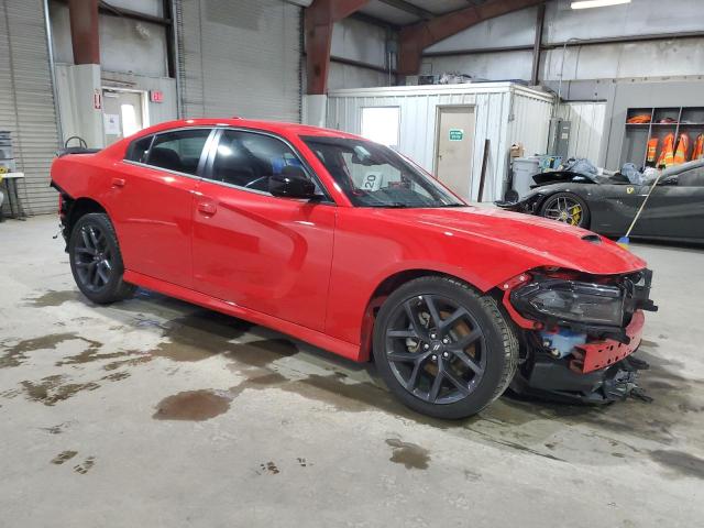 2C3CDXHG4PH607153 - 2023 DODGE CHARGER GT RED photo 4