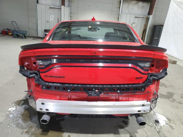 2C3CDXHG4PH607153 - 2023 DODGE CHARGER GT RED photo 6