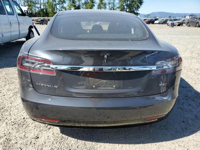 5YJSA1E29GF151369 - 2016 TESLA MODEL S Մոխրագույն լուսանկար 6