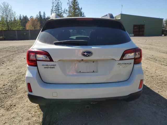 4S4BSANC0F3336732 - 2015 SUBARU OUTBACK 2.5I LIMITED WHITE photo 6