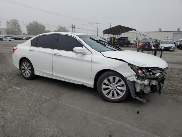 1HGCR2F78DA280304 - 2013 HONDA ACCORD EX WHITE photo 4