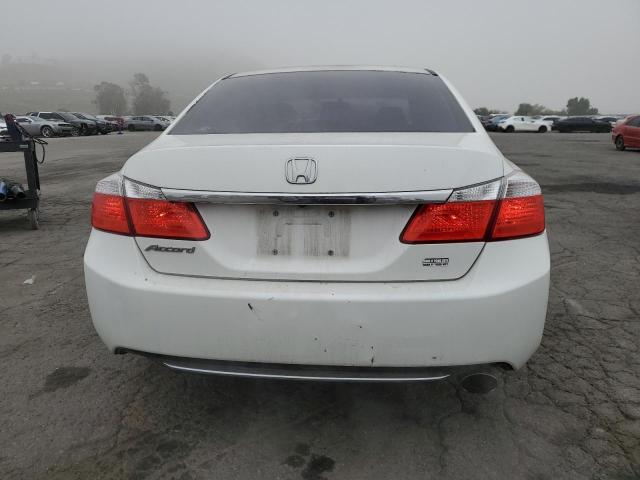 1HGCR2F78DA280304 - 2013 HONDA ACCORD EX WHITE photo 6