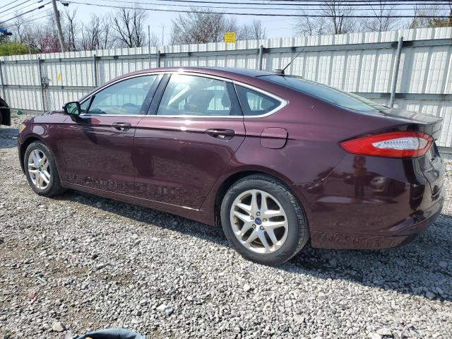 3FA6P0HR6DR321528 - 2013 FORD FUSION SE მუქწითელი ფოტო 2