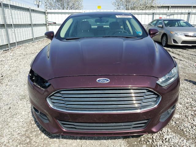 3FA6P0HR6DR321528 - 2013 FORD FUSION SE მუქწითელი ფოტო 5