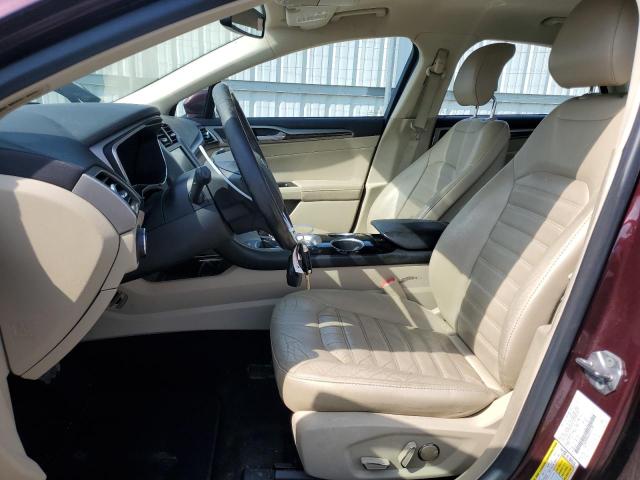 3FA6P0HR6DR321528 - 2013 FORD FUSION SE მუქწითელი ფოტო 7