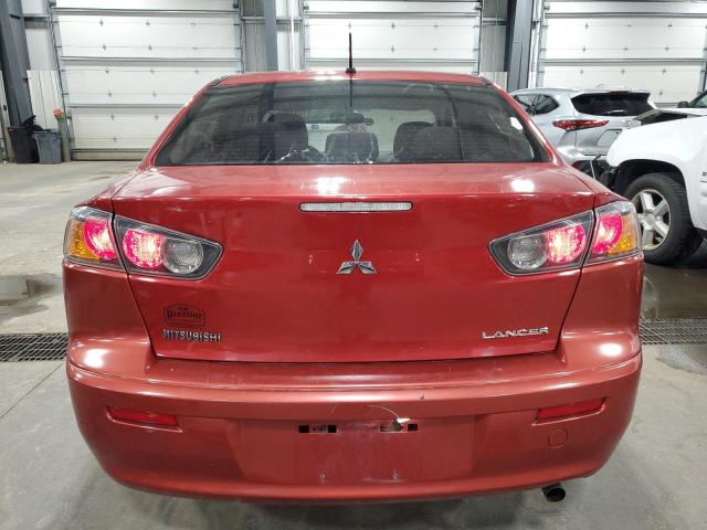 JA32U2FU6DU018857 - 2013 MITSUBISHI LANCER ES/ES SPORT RED photo 6