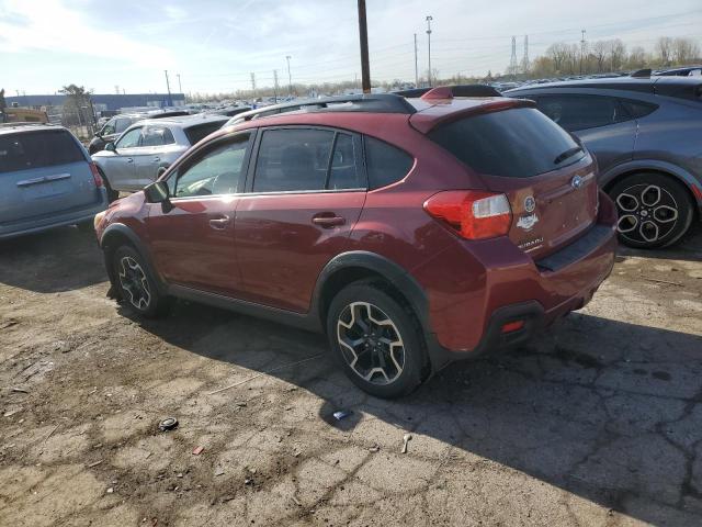 JF2GPADC4H8266379 - 2017 SUBARU CROSSTREK PREMIUM MAROON photo 2