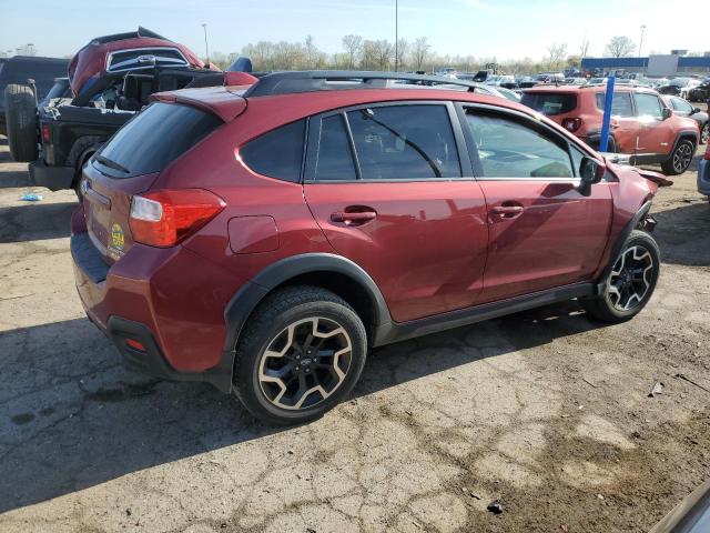 JF2GPADC4H8266379 - 2017 SUBARU CROSSTREK PREMIUM MAROON photo 3