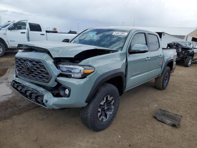 3TYCZ5AN8PT155112 - 2023 TOYOTA TACOMA DOUBLE CAB TEAL photo 1