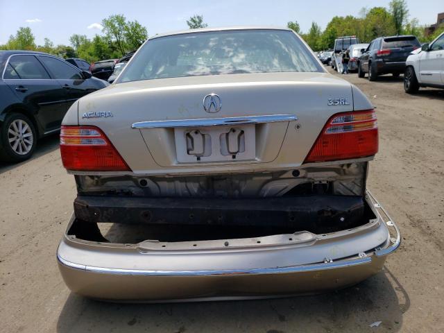 JH4KA9653YC009992 - 2000 ACURA 3.5RL BEIGE photo 6