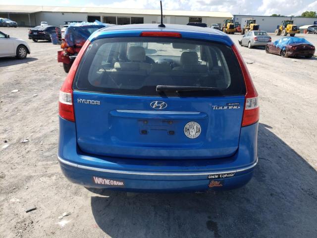 KMHDB8AE1AU052845 - 2010 HYUNDAI ELANTRA TO GLS BLUE photo 6