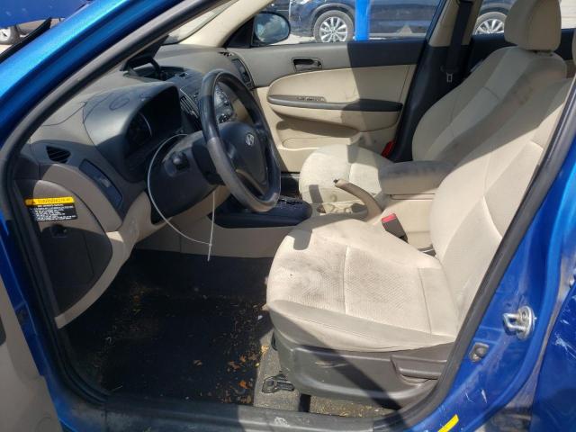 KMHDB8AE1AU052845 - 2010 HYUNDAI ELANTRA TO GLS BLUE photo 7