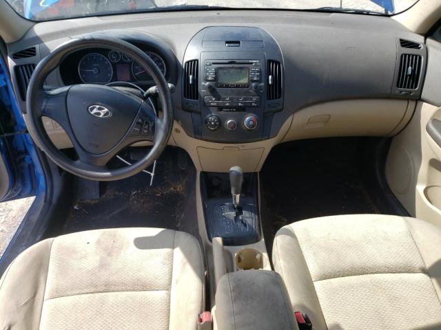 KMHDB8AE1AU052845 - 2010 HYUNDAI ELANTRA TO GLS BLUE photo 8