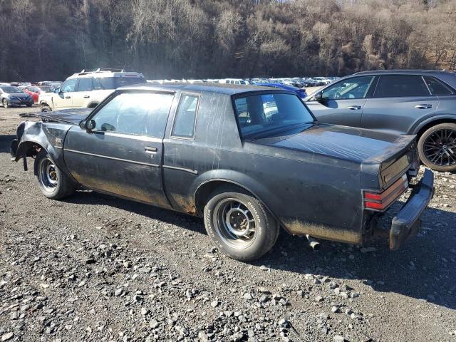 1G4GJ1171HP440059 - 1987 BUICK REGAL 黑色 照片 2