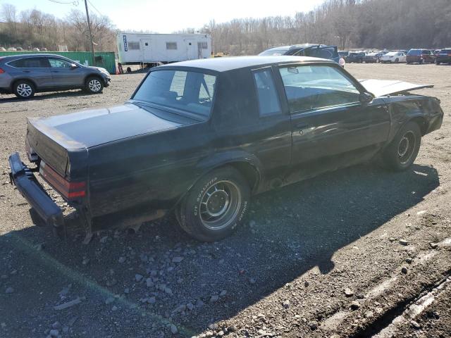 1G4GJ1171HP440059 - 1987 BUICK REGAL 黑色 照片 3