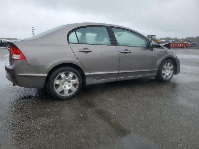 1HGFA16599L023600 - 2009 HONDA CIVIC LX GRAY photo 3