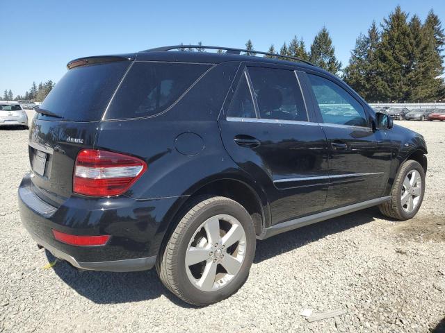 4JGBB8GB4BA706289 - 2011 MERCEDES-BENZ ML 350 4MATIC BLACK photo 3