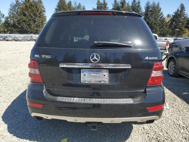 4JGBB8GB4BA706289 - 2011 MERCEDES-BENZ ML 350 4MATIC BLACK photo 6