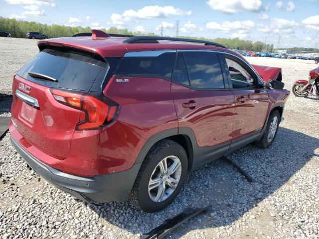 3GKALMEVXJL347996 - 2018 GMC TERRAIN SLE RED photo 3