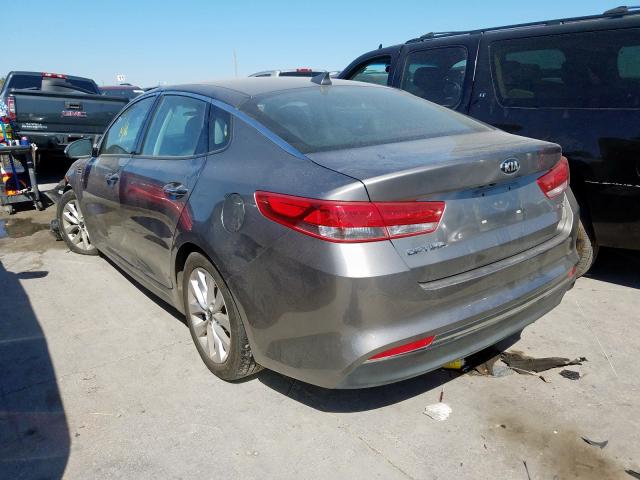 5XXGU4L32GG105888 - 2016 KIA OPTIMA EX  photo 3