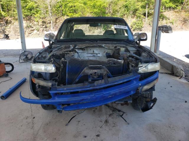 2GCEC19T0Y1239290 - 2000 CHEVROLET SILVERADO C1500 BLUE photo 5