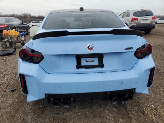 3MF13DM00P8D30554 - 2023 BMW M2 BLUE photo 6