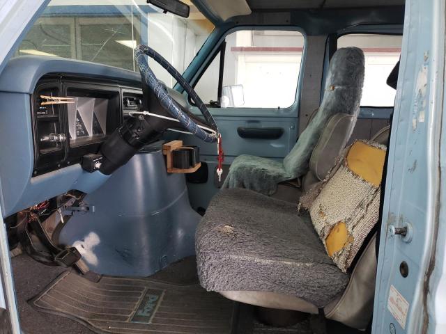 E04EBGD2371 - 1980 FORD ECONOLINE BLUE photo 7