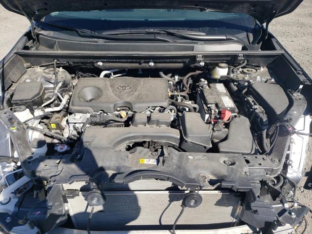 2T3P1RFV8NC285568 - 2022 TOYOTA RAV4 XLE GRAY photo 12