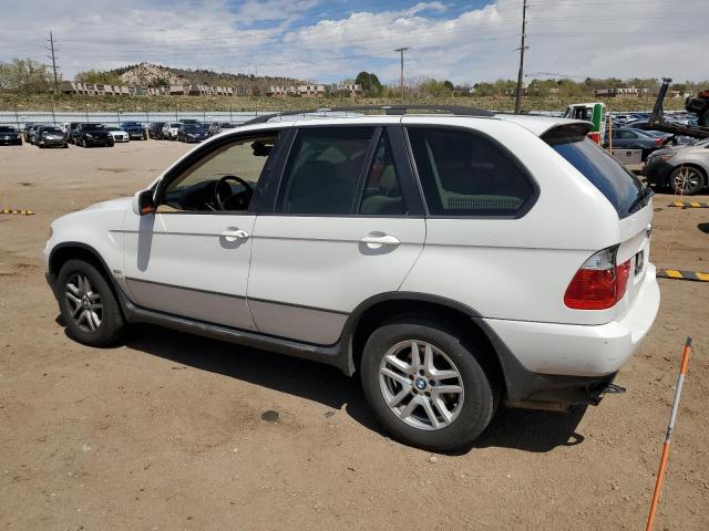 5UXFA13506LY31704 - 2006 BMW X5 3.0I WHITE photo 2