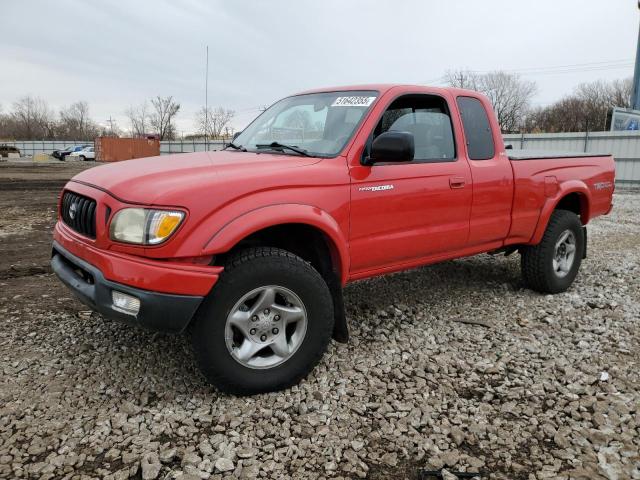 5TESN92N91Z852937 - 2001 TOYOTA TACOMA XTRACAB PRERUNNER წითელი ფოტო 1