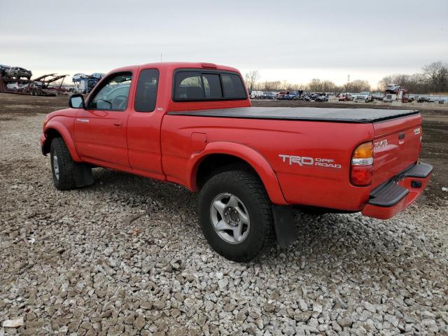 5TESN92N91Z852937 - 2001 TOYOTA TACOMA XTRACAB PRERUNNER წითელი ფოტო 2