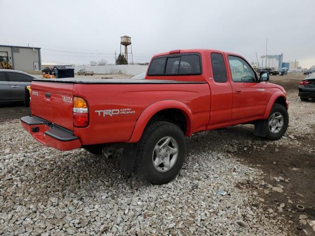 5TESN92N91Z852937 - 2001 TOYOTA TACOMA XTRACAB PRERUNNER წითელი ფოტო 3