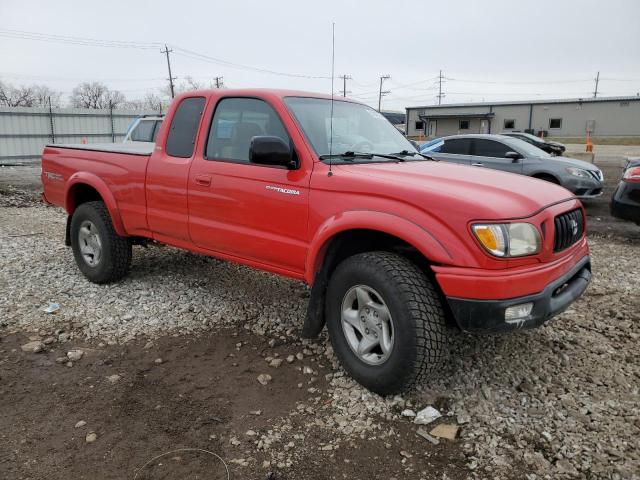 5TESN92N91Z852937 - 2001 TOYOTA TACOMA XTRACAB PRERUNNER წითელი ფოტო 4