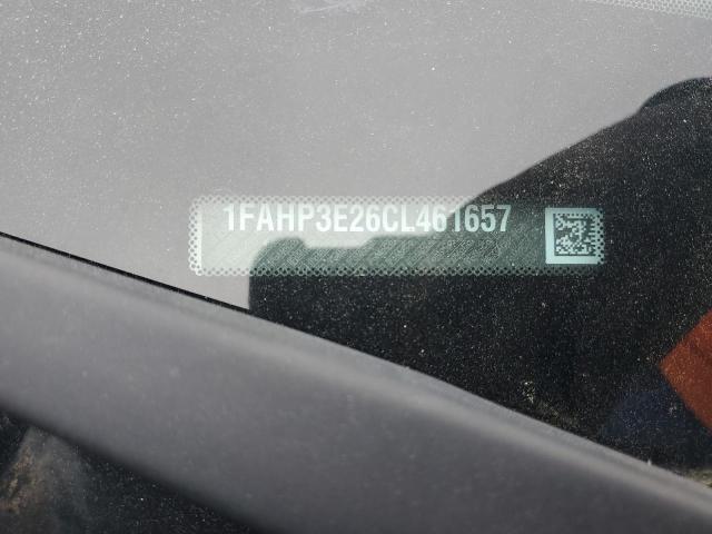 1FAHP3E26CL461657 - 2012 FORD FOCUS S 白色 照片 12